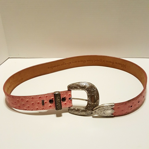 Ariat Accessories Ariat Ostrich Leather Belt Poshmark